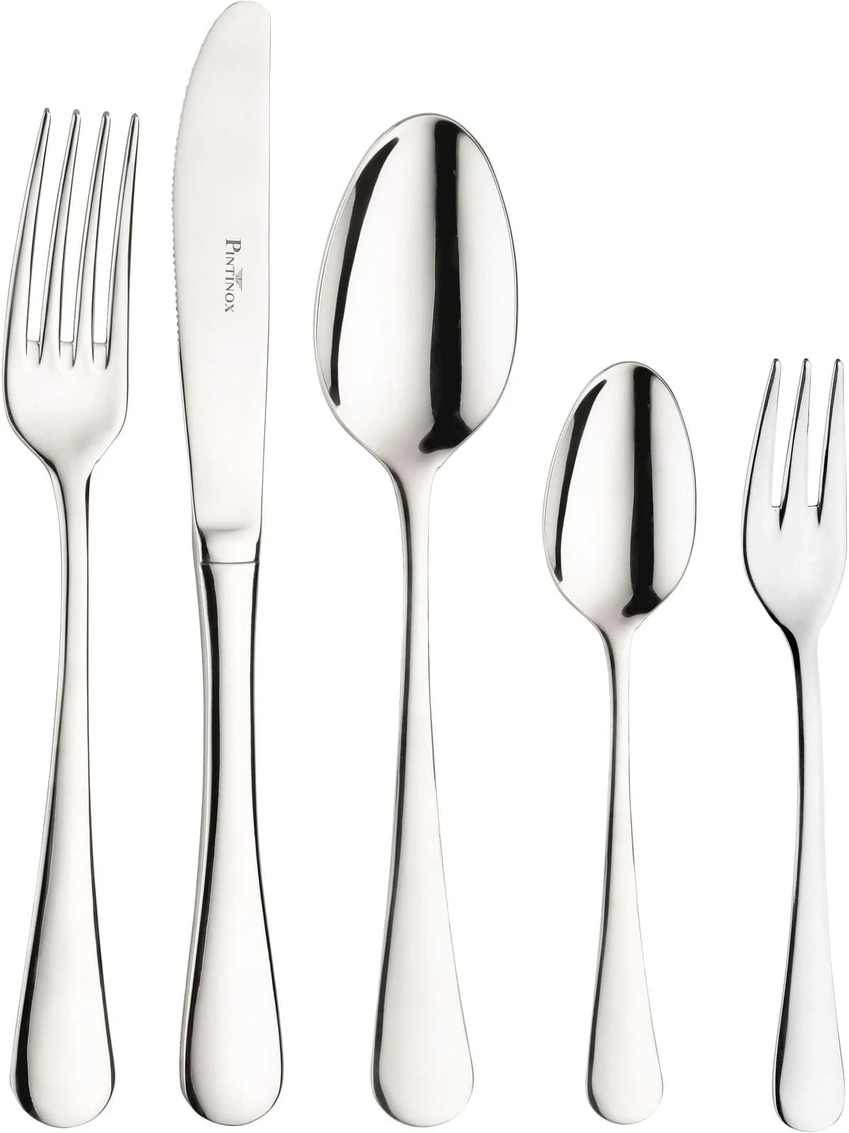 Besteck-Set PINTINOX "Stresa" Silber Edelstahl 18/10 30 Stk.