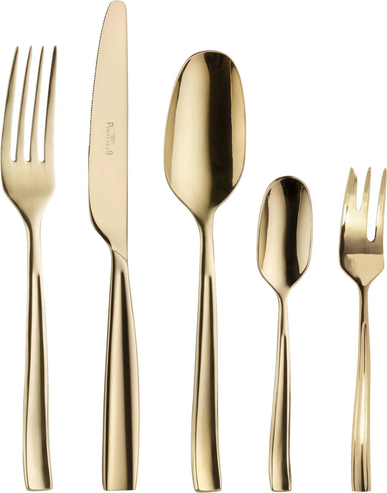 Besteck-Set PINTINOX Infinito Treasure 30-tlg. Gold Edelstahl 18/0
