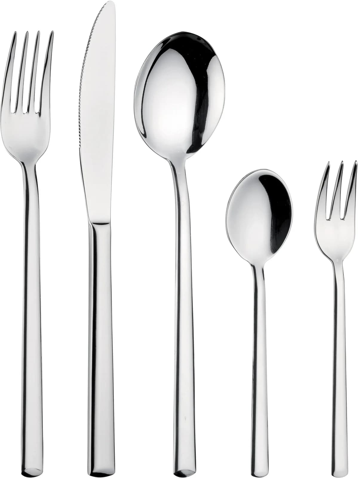 Besteck-Set PINTINOX "Synthesis" Silber Edelstahl 18/10 30 Stk.