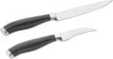 PINTINOX Messer-Set Coltelli Professional 2-tlg. Edelstahl Schwarz/Silber Bild 2