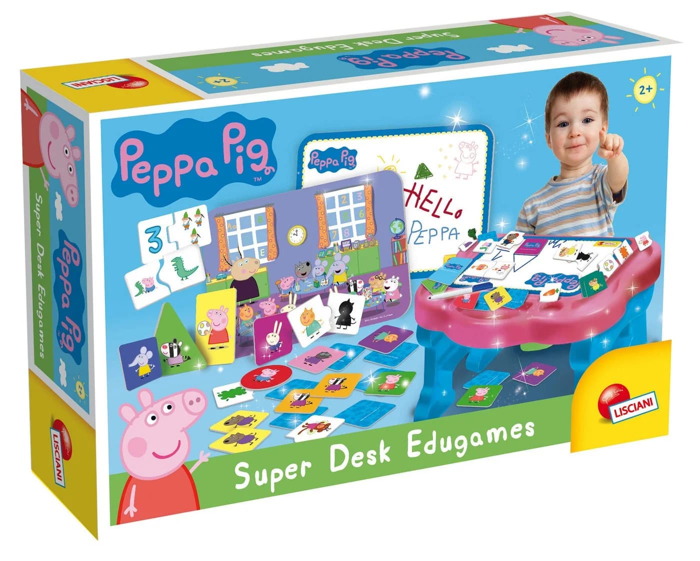 Lisciani Peppa Wutz Super Desk Edugames Lerntisch mit Spielen - Bild 2