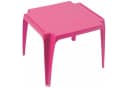 Progarden Kindertisch Pink Pflegeleicht Wetterfest Stapelbar Bild 2