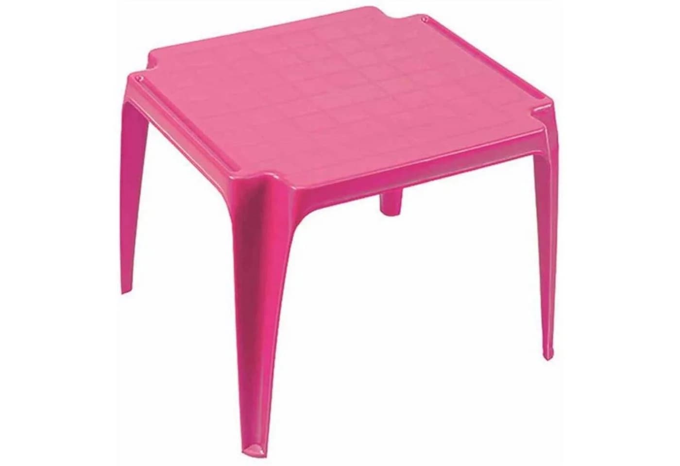Progarden Kindertisch Pink Pflegeleicht Wetterfest Stapelbar - Bild 2