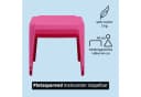 Progarden Kindertisch Pink Pflegeleicht Wetterfest Stapelbar Bild 4