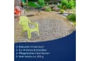 KHG Kinderstuhl Gartenstuhl mit Armlehnen Limettengrün stapelbar Bild 1