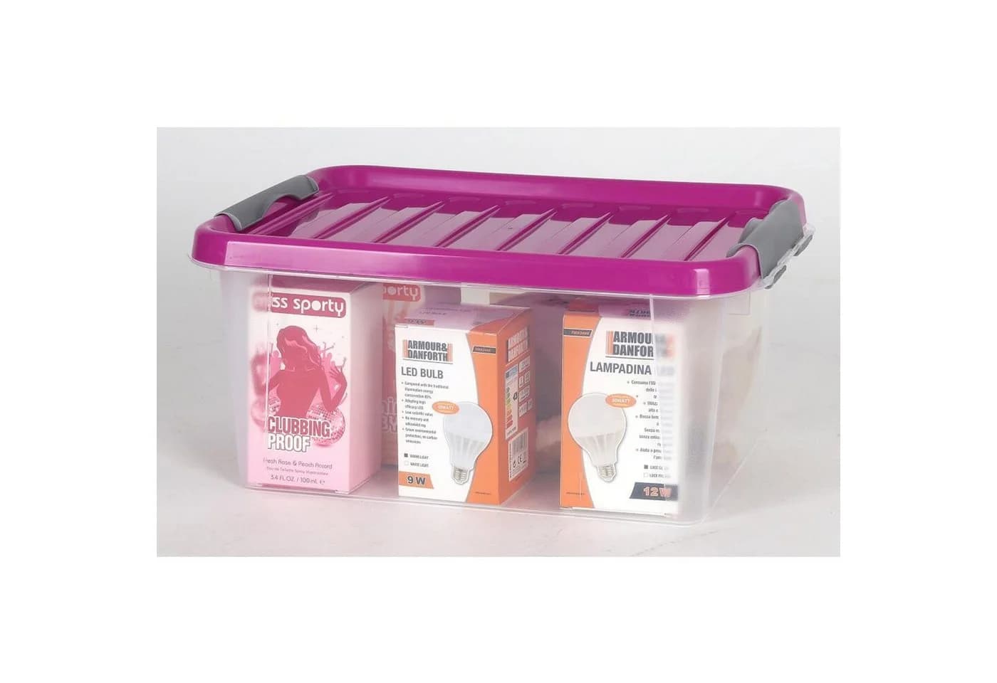 Heidrun Aufbewahrungsbox 14x Clipboxen 8L Kunststoff