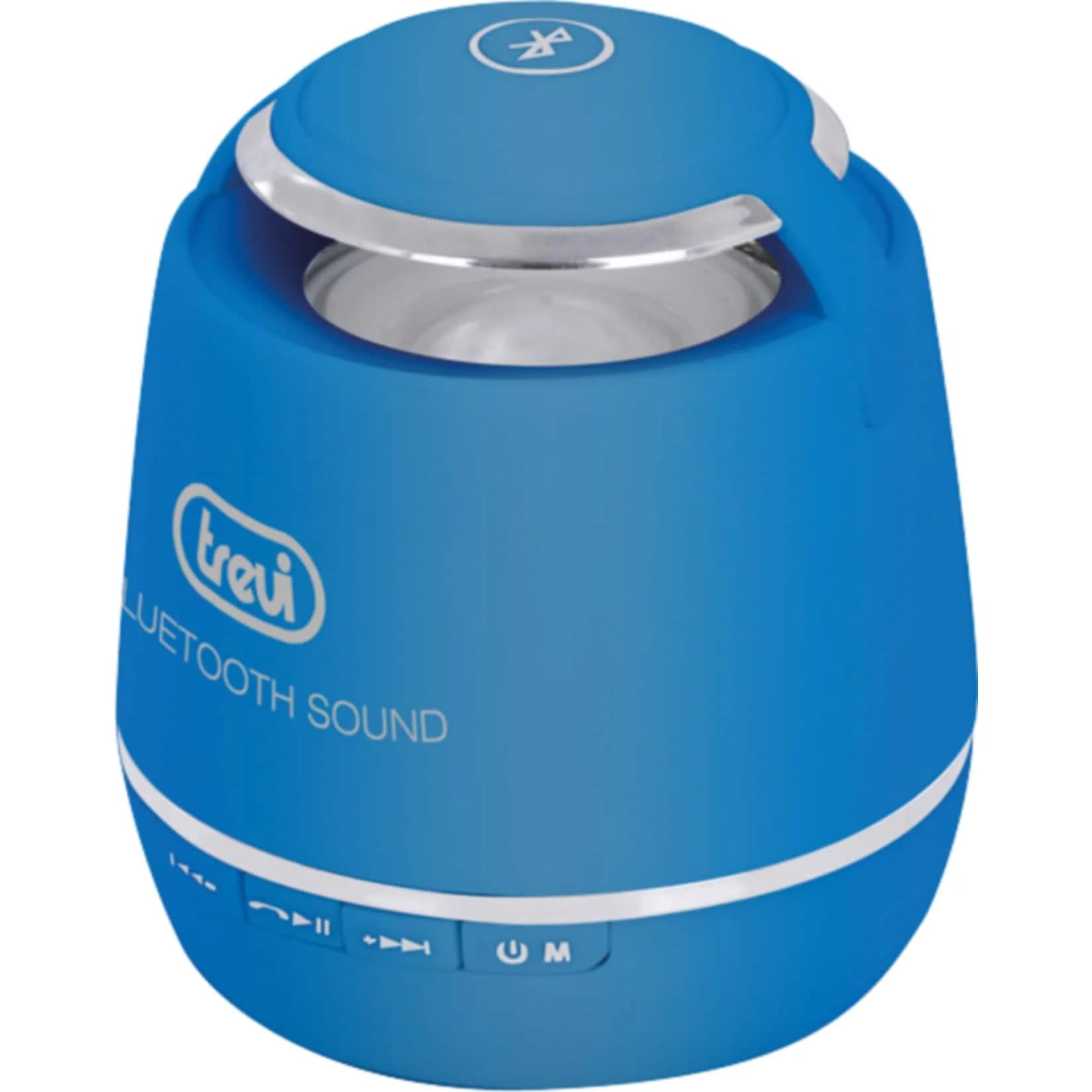 Trevi XP 71 BT Bluetooth-Lautsprecher Blau mit Disco-Licht