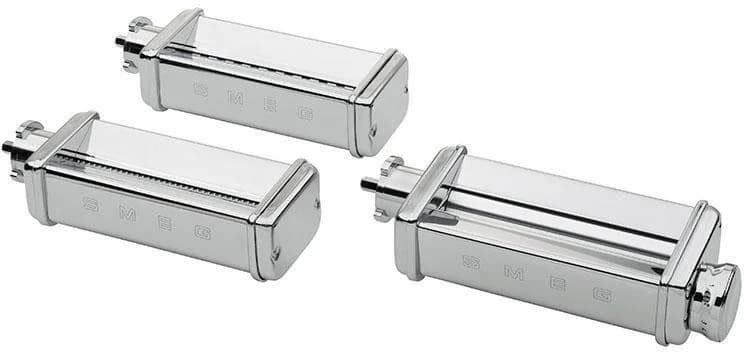 SMEG Nudelvorsatz 3tlg. Edelstahl silber für Küchenmaschinen