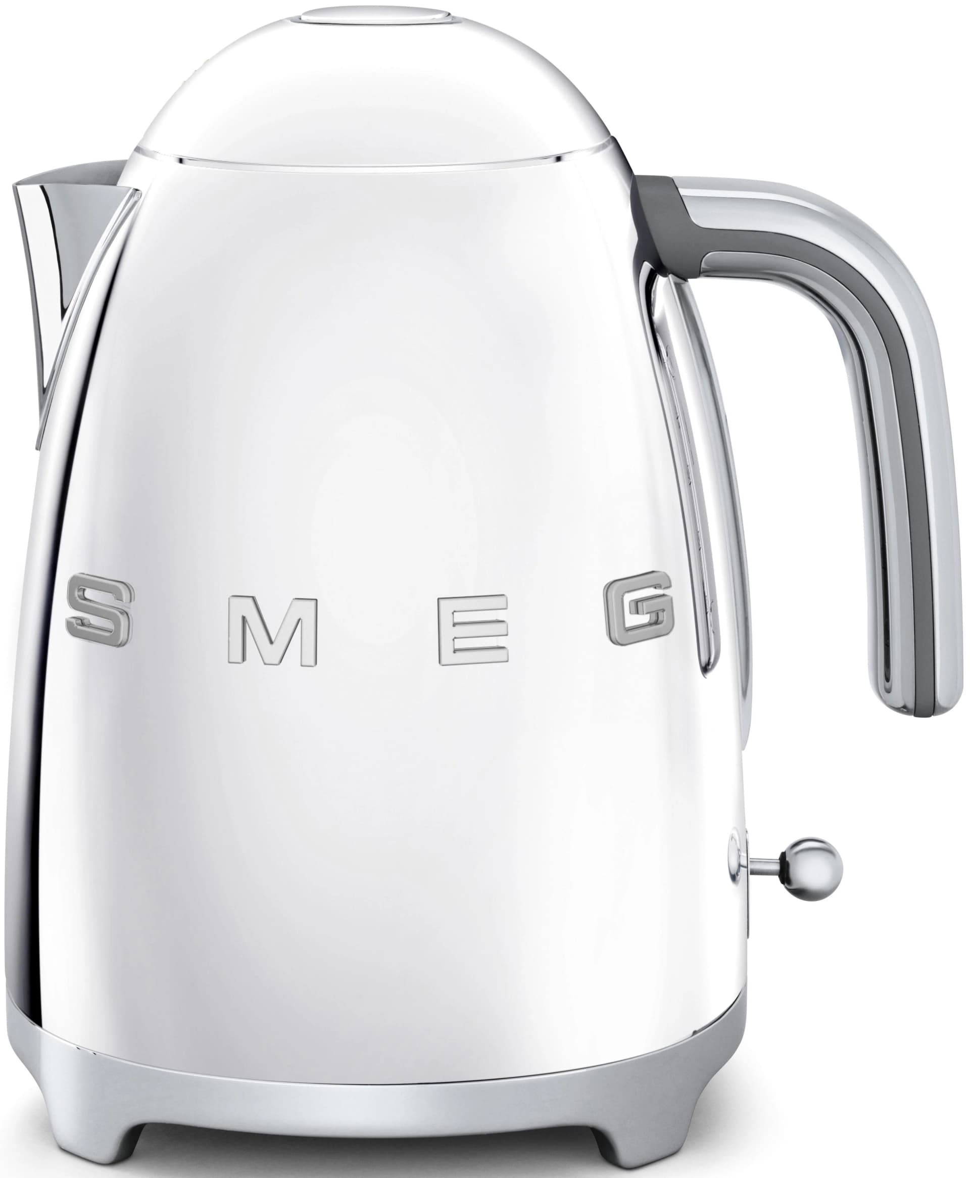 Smeg Wasserkocher Silber Kabellose 360° Bedienung