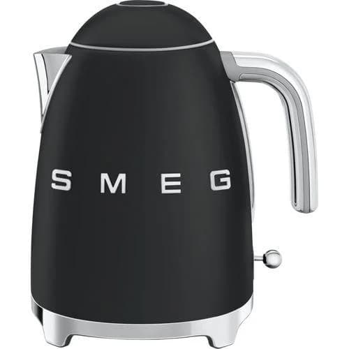 SMEG Wasserkocher KLF03BLMEU Schwarz Retro Edelstahl