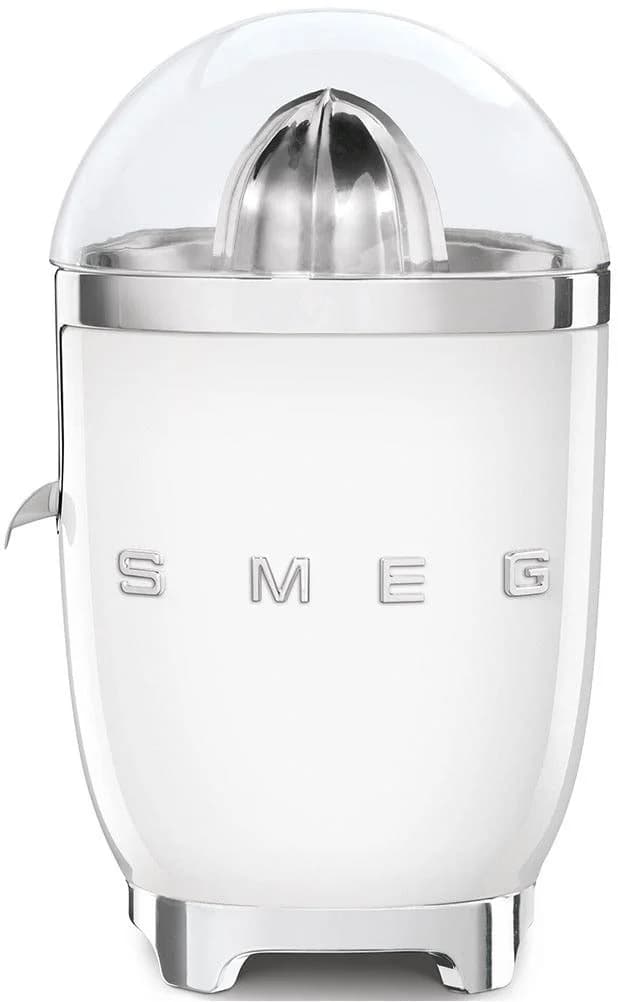 Smeg Zitruspresse Weiß mit Edelstahl-Filtersieb