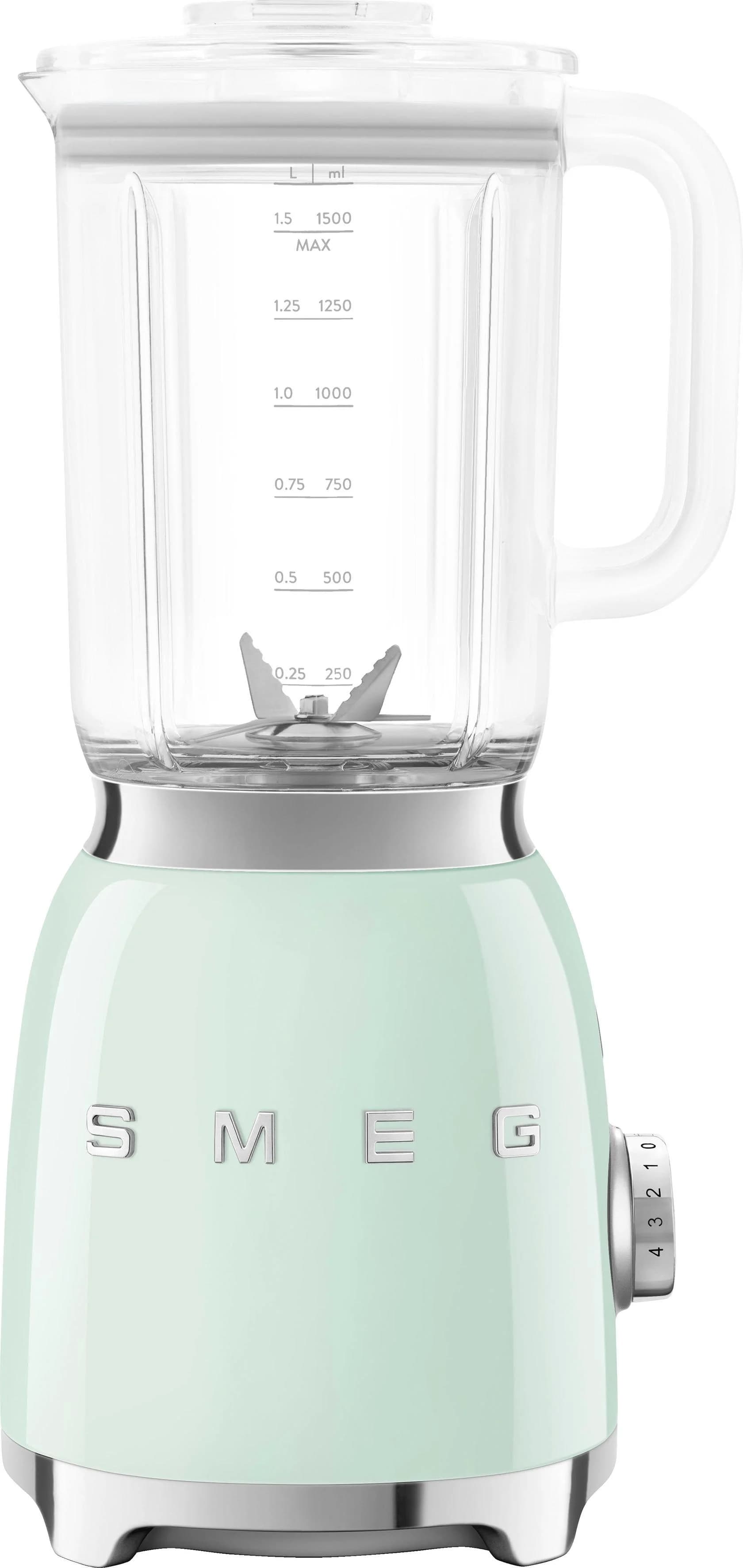SMEG Standmixer BLF03PGEU Pastellgrün mit 4 Programmen
