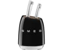 Smeg Messerblock-Set 6-tlg. Schwarz 50s Style Bild 3