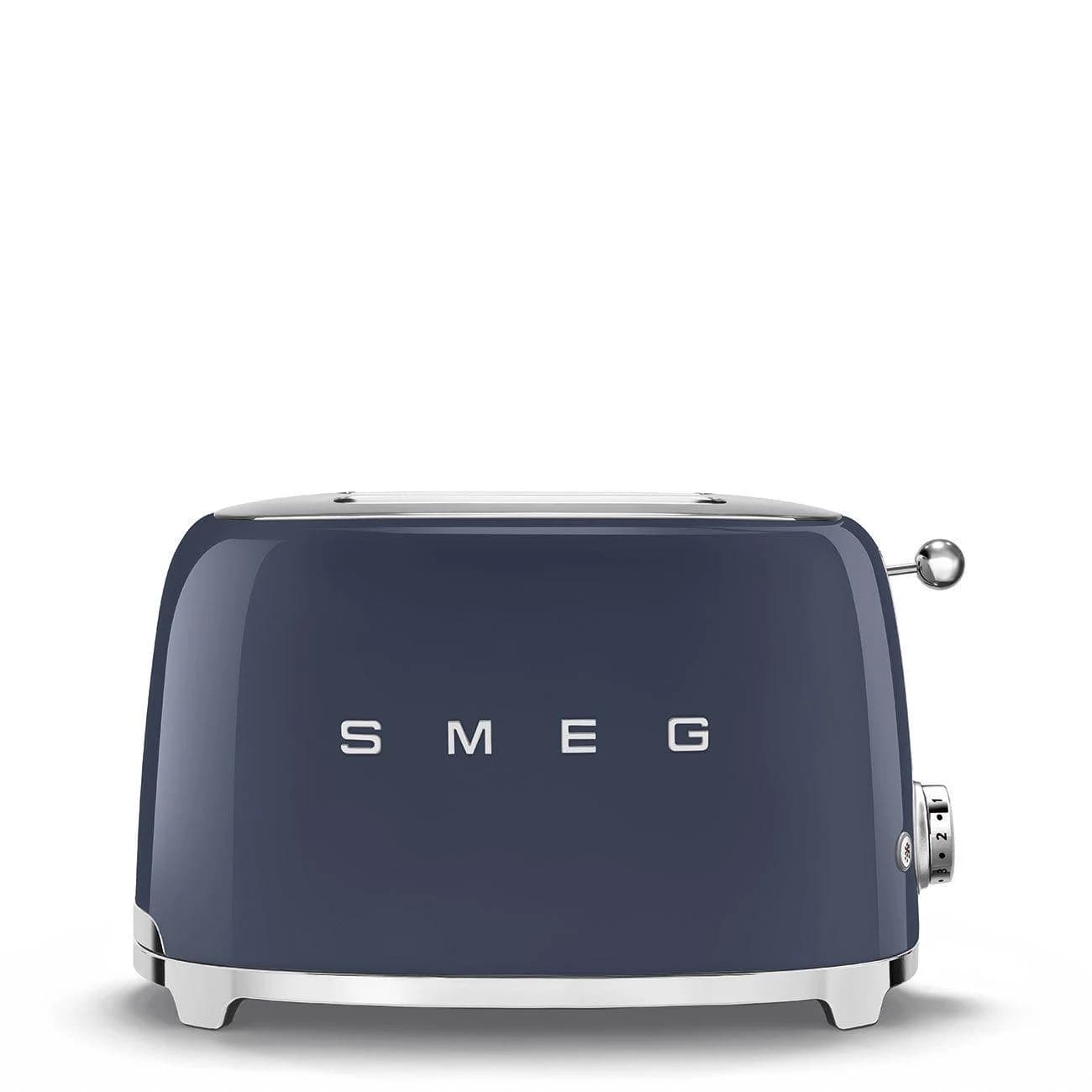 Smeg Toaster Kompakt Navy Blue Edelstahl 950W