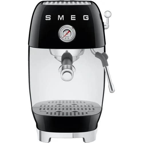 Smeg Espressoautomat Schwarz Siebträger 15 Bar