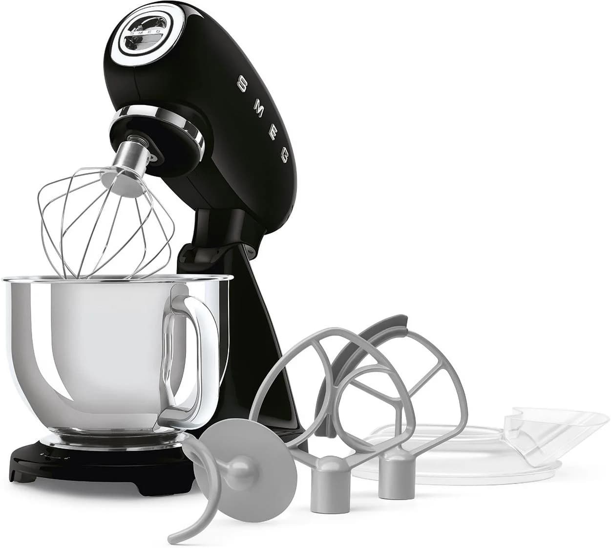 SMEG Küchenmaschine SMF05 Schwarz Retro Design