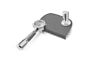 Smeg Tampermatte Silikon Grau für Espresso Tamper Bild 3
