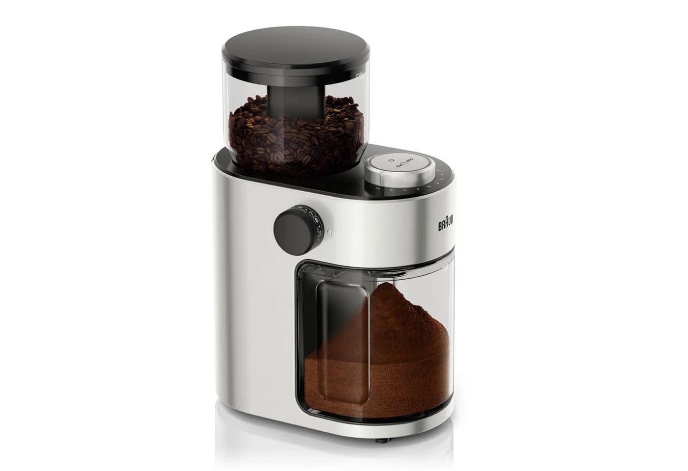 BRAUN Kaffeemühle KG 7070 Schwarz 15 Mahlgrade 220g Behälter - Bild 2