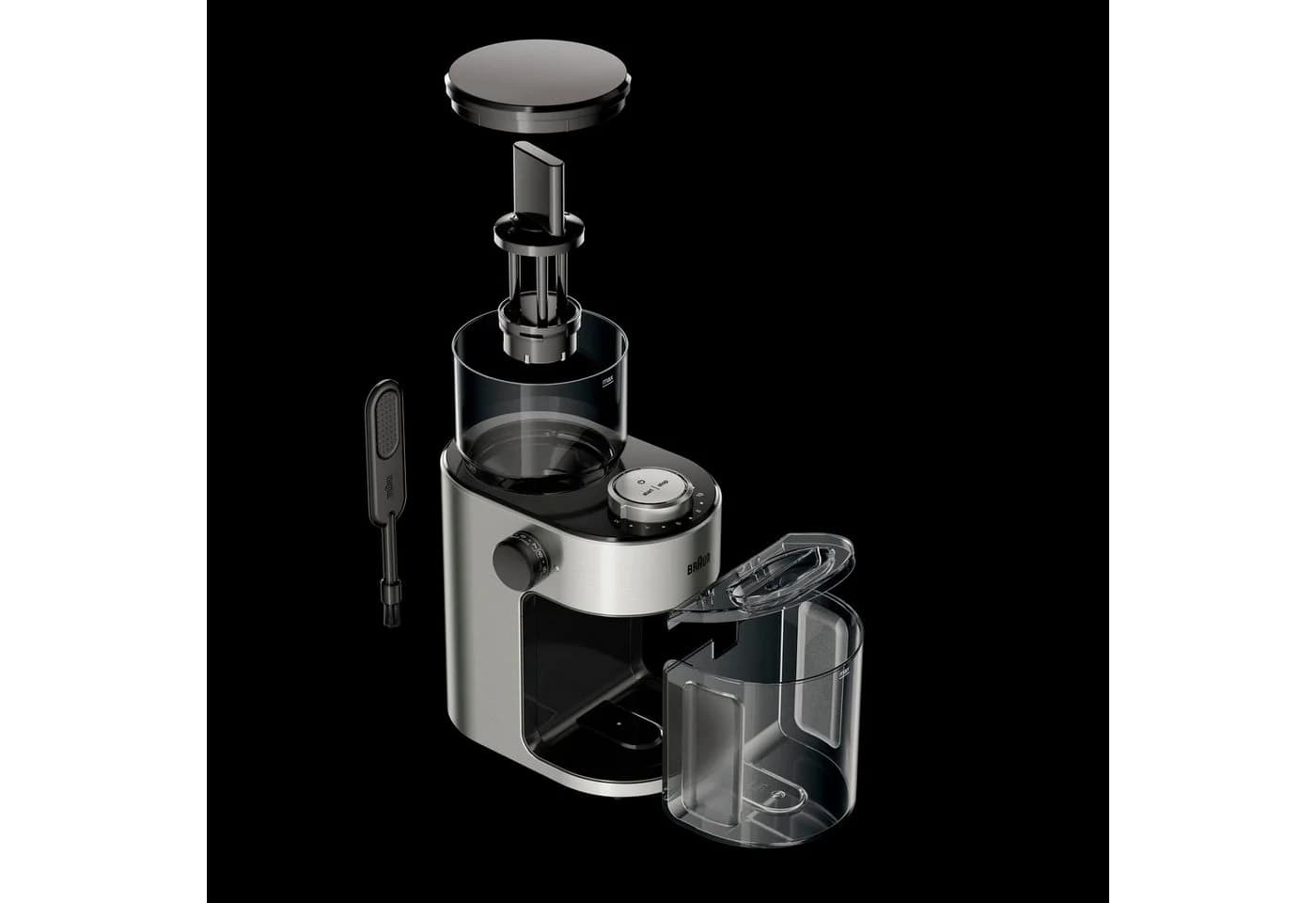 BRAUN Kaffeemühle KG 7070 Schwarz 15 Mahlgrade 220g Behälter - Bild 5