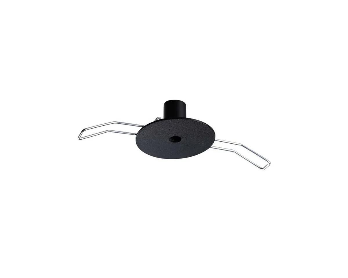Ideal Lux Lampen Baldachin Einbau rund Schwarz - Bild 2