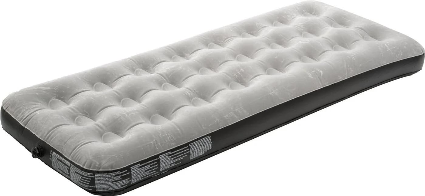 BRUNNER Luftbett Flair Single grau - Selbstaufblasend mit Großventil