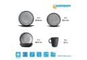 Sundream Camping Geschirr-Set Melamin 16-tlg. Leicht & Bruchsicher Bild 3