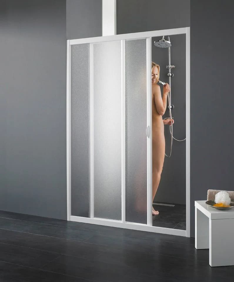 FORTE Nischenduschtür Maestro Schiebesystem Acrylglas Transparent - Bild 5