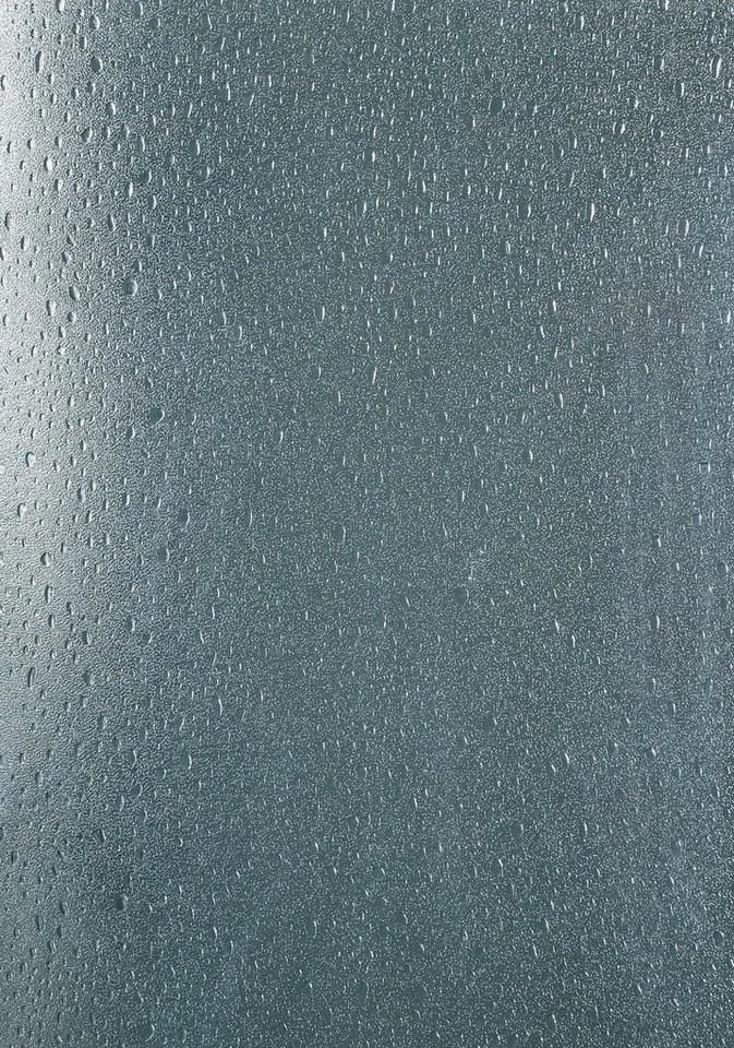 Duschtür aus Acrylglas und Kunststoff in Tropfenoptik - Bild 3