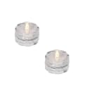 XMAS KING LED-Teelicht 2er Set Warmweiß Wasserdicht Batterie Bild 2