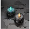XMAS KING LED-Teelicht 2er Set RGB Farbwechsel Wasserdicht Bild 3