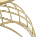 Natur24 Beistelltisch Flush Schwarz Gold Modern Bild 5