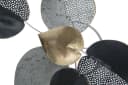 Mauro Ferretti Wandbild Pannello Metall Gold Schwarz Silber Bild 1