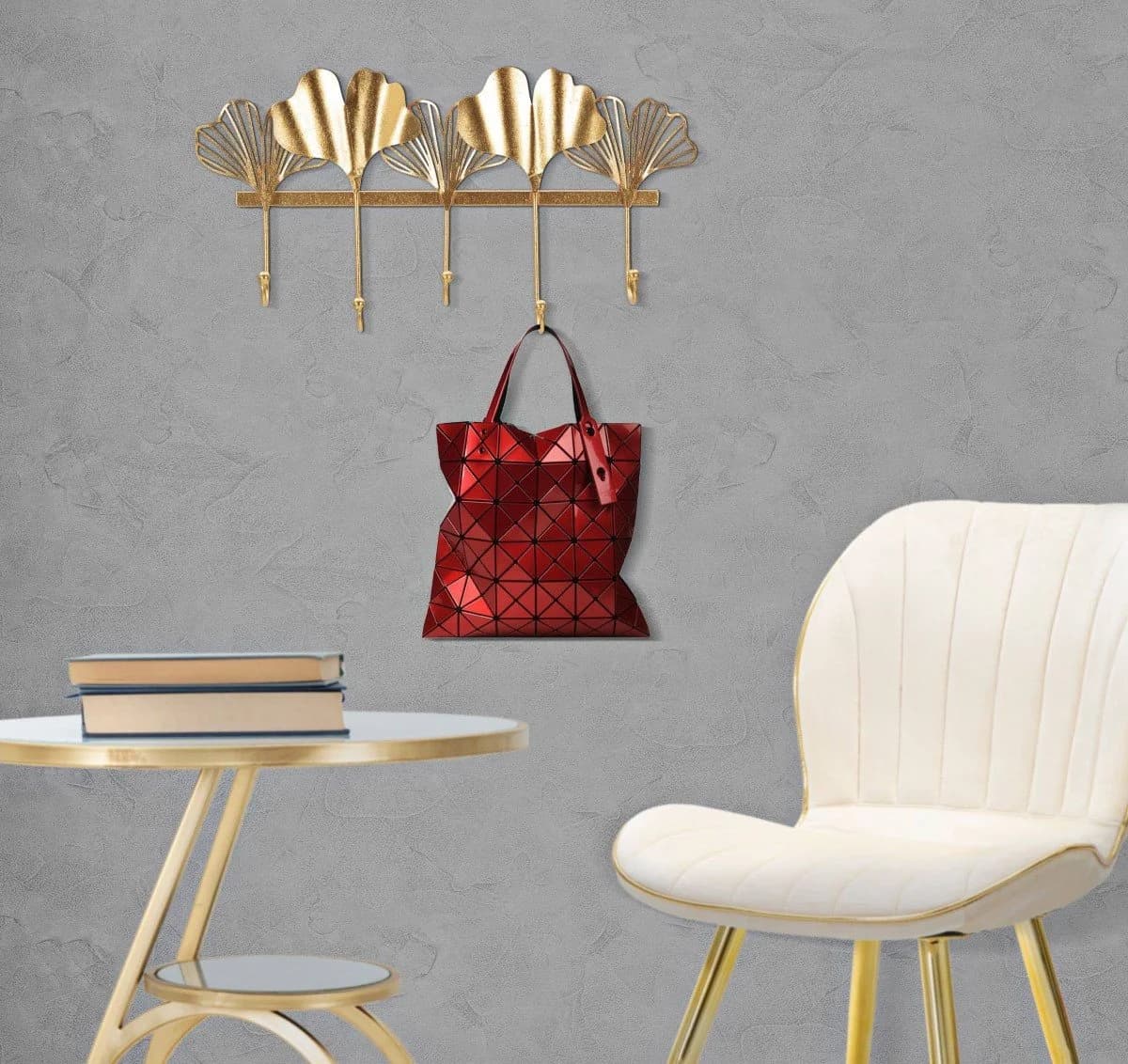 Mauro Ferretti Garderobenhaken Wandgarderobe GINKO Gold