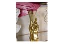 MF Dekovase Icecream Glamy Goldhand Pink Bild 1