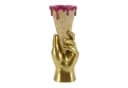 MF Dekovase Icecream Glamy Goldhand Pink Bild 2