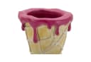 MF Dekovase Icecream Glamy Goldhand Pink Bild 4