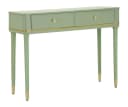 Natur24 Beistelltisch Camille Konsole Grün Gold Bild 1