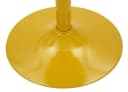 Natur24 Bartisch Clox Gelb Metall Kleeblattform Bild 4