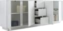 Sideboard HOME AFFAIRE Ice Weiß Hochglanz Grifflos Bild 3