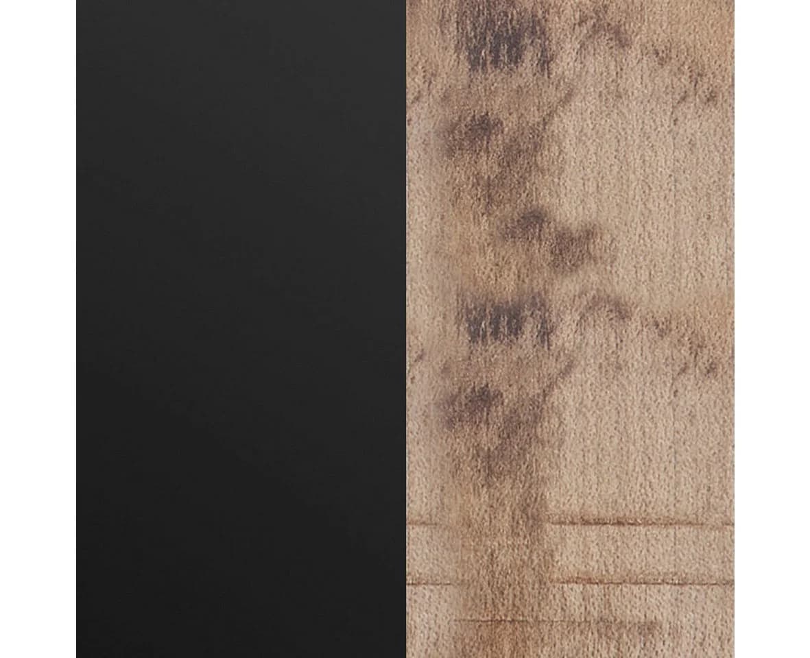 Home affaire Lowboard Basic 210 cm Schwarz Matt Metallgriff - Bild 5