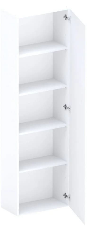 HOME AFFAIRE Infinity Mehrzweckschrank Weiß Hochglanz Push-to-open