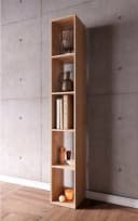 HOME AFFAIRE Infinity Standregal 186 cm Braun FSC-zertifiziert Bild 1