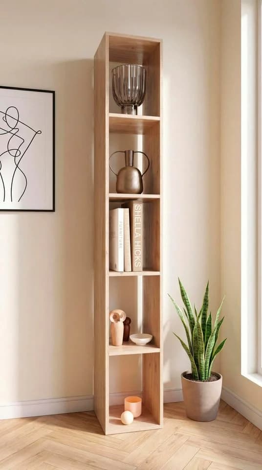 HOME AFFAIRE Infinity Standregal 186 cm Braun FSC-zertifiziert - Bild 4
