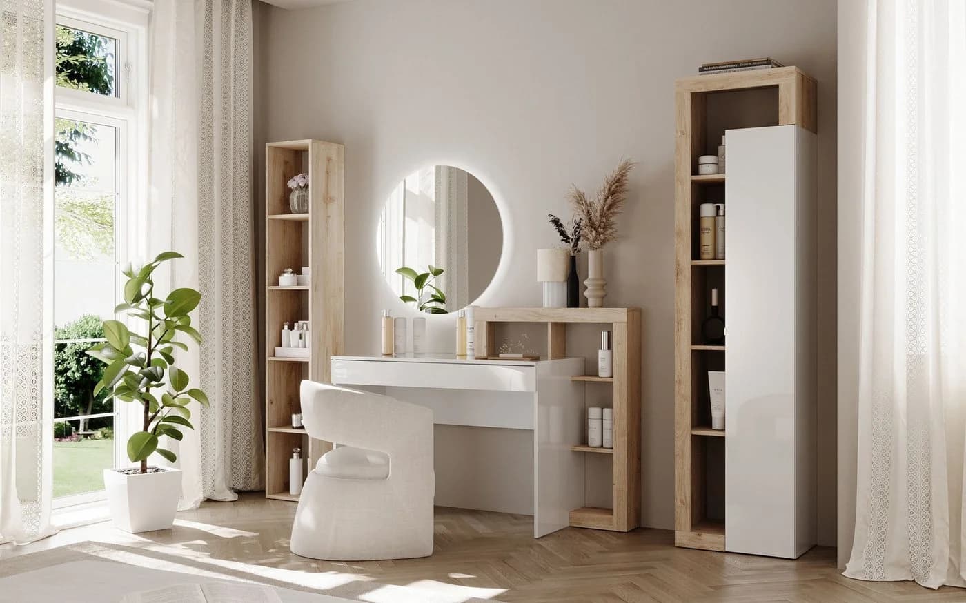 HOME AFFAIRE Infinity Standregal 186 cm Braun FSC-zertifiziert - Bild 5