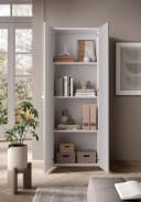 OTTO HOME Aktenschrank Basic Weiß Hochglanz 2 Türen Bild 3