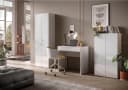 OTTO HOME Aktenschrank Basic Weiß Hochglanz 2 Türen Bild 4