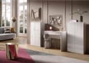 OTTO HOME Schreibtisch Basic Weiß Hochglanz mit Schublade Bild 4