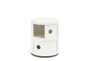 Kartell Container Componibili 2 Fächer Weiß ABS-Kunststoff Bild 1