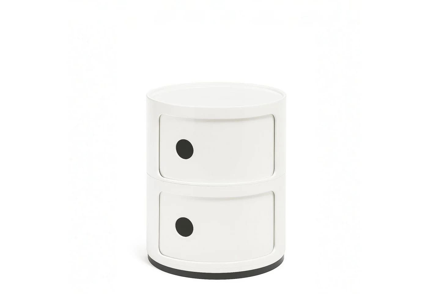 Kartell Container Componibili 2 Fächer Weiß ABS-Kunststoff - Bild 2