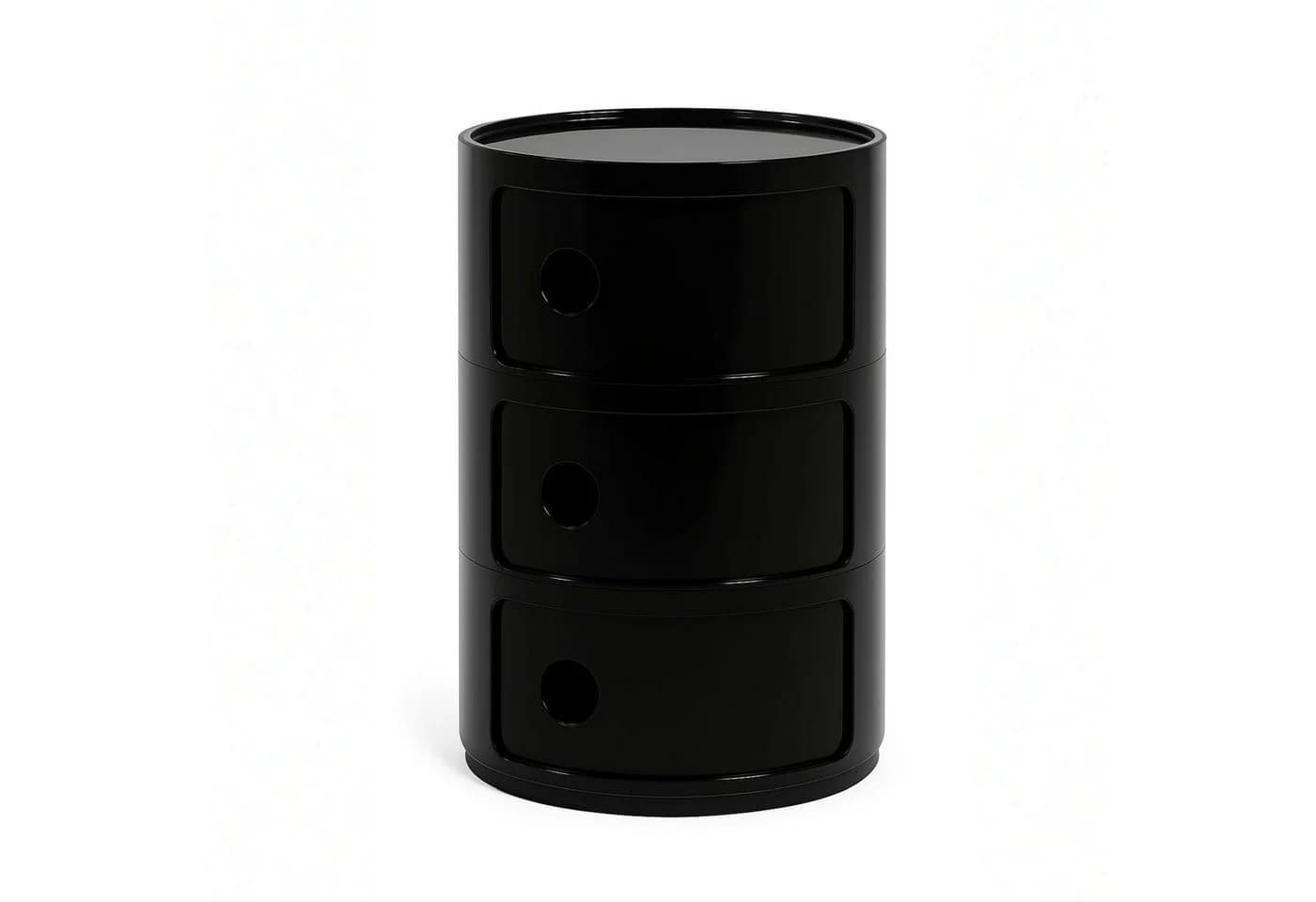Kartell Componibili Container 3-Fach Schwarz - Bild 2
